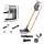 Devanti K7 Cordless Stick Vacuum Cleaner and 20 Bar Espresso Coffee Maker Machine Home Duo