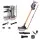 Devanti Cordless Stick Vacuum Cleaner and Espresso Coffee Maker Duo 20 Bar 10kPa HEPA Filtration