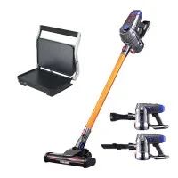Devanti K7 Cordless Stick Vacuum Cleaner and 3 in 1 1000W Sandwich Maker Panini Press Combo Set