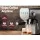 Devanti K7 Cordless Stick Vacuum Cleaner and 20 Bar Espresso Coffee Maker Machine with HEPA Filter and Milk Frother