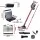 Devanti K7 Cordless Stick Vacuum Cleaner and 3 in 1 1000W Sandwich Maker Panini Press 10000Pa Suction