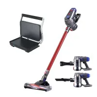 Devanti K7 Cordless Stick Vacuum Cleaner and 3 in 1 1000W Sandwich Maker Panini Press 10000Pa Suction