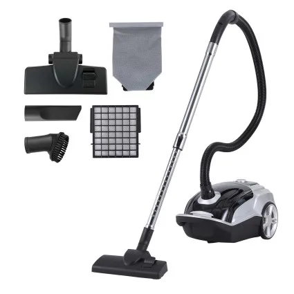 Devanti Bagged Canister Vacuum Cleaner 2000W 23000Pa Suction 4L Dust Bag HEPA Filtration Onboard Storage