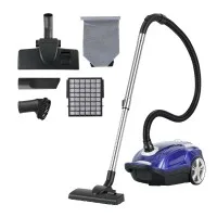 DEVANTI Bagged Canister Vacuum Cleaner 2000W 23000Pa HEPA 4L Capacity 5m Cord - Deep Clean Home Use