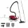 DEVANTI Bagged Canister Vacuum Cleaner 2000W 23kPa Suction HEPA Triple Filtration 4L Dust Bag 5m Cord