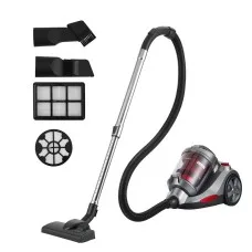 Devanti Bagless Canister Vacuum Cleaner 4L 2000W 25kPa Suction Dual Washable HEPA Filters Switchable Floor Head