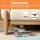 Devanti 300W Golden Cordless Stick Vacuum Cleaner | Self-Standing, Brushless Motor, LED Display, HEPA Filter, 2200mAh