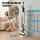 Devanti Cordless Vacuum Cleaner with Auto-Empty Dust Station 18kPa Powerful Suction 40min Runtime Oat