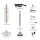 Devanti Cordless Vacuum Cleaner with Auto-Empty Dust Station 18kPa Powerful Suction 40min Runtime Oat
