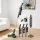 Devanti Cordless Vacuum Cleaner with Auto‑Empty Station 18kPa 40min Lightweight LED Head Grey 1.05kg