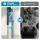 Devanti Cordless Vacuum Cleaner with Auto‑Empty Station 18kPa 40min Lightweight LED Head Grey 1.05kg