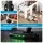 Devanti Cordless Vacuum Cleaner with Auto‑Empty Station 18kPa 40min Lightweight LED Head Grey 1.05kg