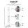 Artiss Freestanding Dyson Vacuum Stand: Cast Iron, No Drilling, Portable, Fits V6-V11 Models, Silver, 11cm Width