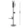 Artiss Freestanding Vacuum Stand for Dyson & XIAOMI | Aluminium Alloy, No-Drill, Cable Slot, 124cm, Grey