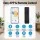 Devanti Robot Vacuum and Mop 6000Pa LDS Laser 3-in-1 with 1.5L Self-Emptying Dock and App Control