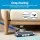 Devanti Cordless 300W Stick Vacuum Cleaner - Brushless Motor, HEPA Filter, LED Display, 2200mAh Battery, Blue