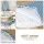 Artiss Tabletop Ironing Board Folding Legs Plastic Panel Base Slide Out Iron Rest Blue Compact Design