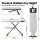 Artiss Foldable Ironing Board with Iron Rest Heavy-Duty Steel Frame Adjustable 7 Heights Compact Storage