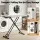 Artiss Foldable Ironing Board with Iron Rest Heavy-Duty Steel Frame Adjustable 7 Heights Compact Storage