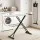 Artiss Foldable Ironing Board with Iron Rest Heavy-Duty Steel Frame Adjustable 7 Heights Compact Storage