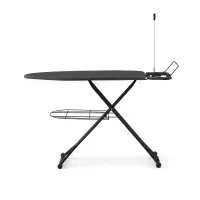 Artiss Foldable Ironing Board with Iron Rest Heavy Duty Steel Mesh Adjustable 72–88cm Height 7 Settings