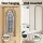 Artiss Wall Mounted Foldable Ironing Board, Metal Frame, 40x4.5x120cm, White, Compact Laundry Solution with Safety Lock