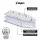 Artiss Wall Mounted Foldable Ironing Board, Metal Frame, 40x4.5x120cm, White, Compact Laundry Solution with Safety Lock