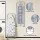 Artiss Wall Mounted Foldable Ironing Board, Metal Frame, 40x4.5x120cm, White, Compact Laundry Solution with Safety Lock