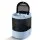 Devanti Portable Washing Machine, Plastic, 3KG, Black - 2-in-1 Wash & Spin Dry, Quiet Operation, Shoe Brush Included