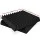 Alpha Acoustic Foam Panels, High-Density Black Wedge 30x30x5cm, Set of 20, Soundproofing for Studios & Home Theatres