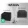 Alpha Acoustic Foam Panels, High-Density Wedge, Black, 30x30x5cm, Set of 60, Soundproofing for Studios & Home Theaters