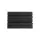 Alpha Corner Bass Trap Acoustic Foam, High-Density Soundproofing, 40pcs, Black, 12x17x24cm, Noise Absorption Tiles