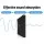 Alpha Eggshell Acoustic Foam Panels, High Density, Black, 50x50x5cm, 60pcs, Soundproofing & Noise Absorption
