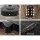 Alpha Acoustic Guitar, Laminated Linden, 38 Inch, Black, Steel Strings, Cutaway Design, Stand & Accessories Included