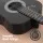 Alpha 38 Inch Classical Acoustic Guitar Combo with Nylon Strings and Stand, Capo, String Set Black