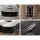 Alpha 41-Inch Acoustic Guitar, Laminated Linden, Black, Dreadnought, Steel Strings, Cutaway, with Accessories Included