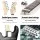 Alpha 41 Inch Electric Guitar, Poplar Body, Maple Neck, Rosewood Fretboard, Black, Humbucker Pickup, Tremolo Bridge