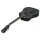 Alpha Acoustic Guitar, Laminated Linden, 41 Inch, Black, Professional 5-Band EQ, Electric Output, Cutaway Design