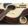 Alpha 41-Inch Acoustic Guitar, Laminated Linden, Natural Wood, Professional 5-Band EQ, Electric Output, with Stand