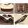 Alpha 41-Inch Acoustic Guitar, Laminated Linden, Natural Wood, Professional 5-Band EQ, Electric Output, with Stand