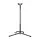 Alpha Adjustable Folding Iron Guitar Stand for Acoustic Electric and Bass Matte Black Universal Support