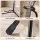 Alpha Adjustable Folding Iron Guitar Stand for Acoustic Electric and Bass Matte Black Universal Support