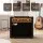 Alpha 20W Guitar Amplifier Portable Practice Amp with Overdrive 3-Band EQ Headphone Jack Black 20 Watts