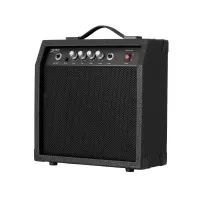 Alpha 40W Portable Bass Guitar Amplifier - Durable Black Case, Tone Control, Compact Design for Practise Sessions