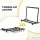 Alpha 5 Space Folding Guitar Stand Rack Holder Display | Iron Construction, Foam Padding, Adjustable Feet, 87x47x73cm