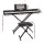 Alpha 88-Key Electronic Piano Keyboard with Stand, Stool & Pedal, Touch-Sensitive, MIDI-USB, 16 Demo Songs, Black