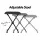 Alpha 88-Key Electronic Piano Keyboard with Stand, Stool & Pedal, Touch-Sensitive, MIDI-USB, 16 Demo Songs, Black