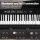 Alpha 88-Key Foldable Electronic Piano Keyboard, Black, 127cm, Touch-Sensitive, Bluetooth, MIDI-USB, Carry Bag Included