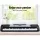 Alpha 61-Key Electronic Piano Keyboard, Silver, with Adjustable Stand & Stool, 255 Rhythms & Built-in Learning Functions