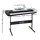 Alpha 61-Key Electronic Piano Keyboard, Silver, Beginner-Friendly, with Stand, LED Display, 255 Rhythms & Timbers
